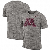 Nike Minnesota Golden Gophers Charcoal 2018 Player Travel Legend Performance T-Shirt